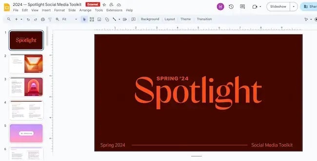 Social-Media-Kit Spotlight HubSpot
