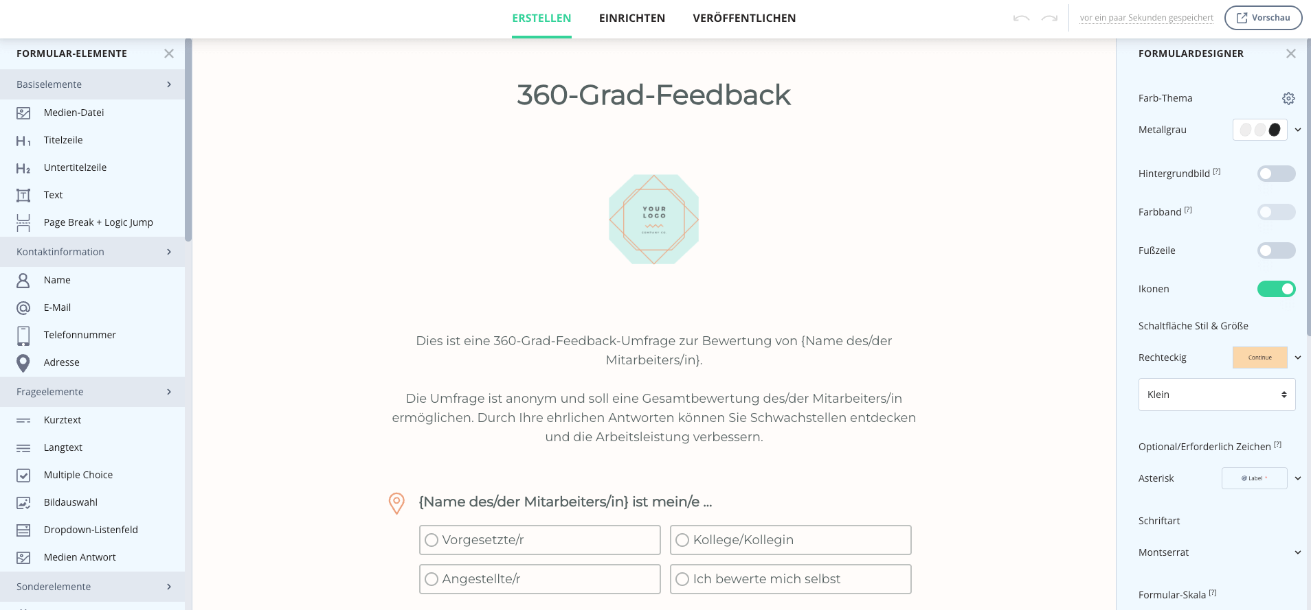 Screenshot AidaForm Designer