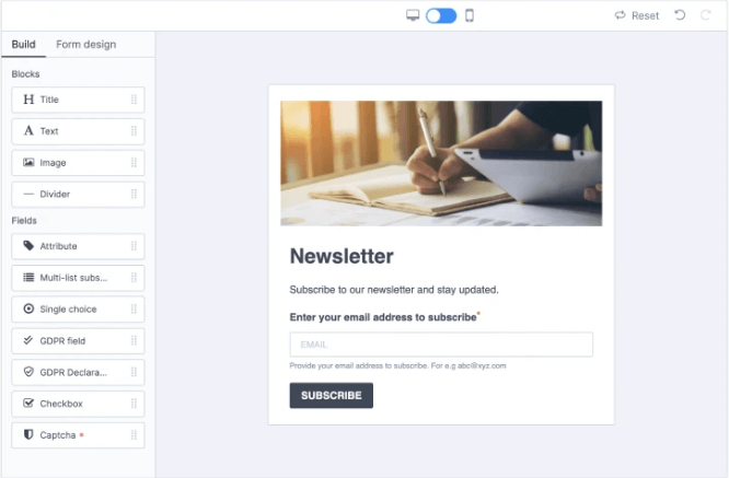 Screenshot Brevo Backend