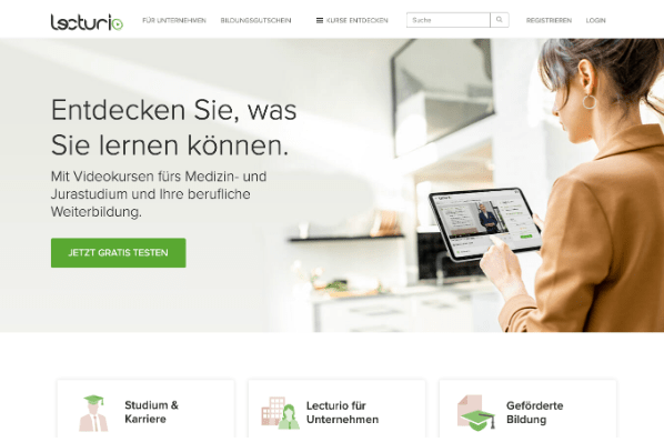 Online-Marketing-Kurs von Lecturio