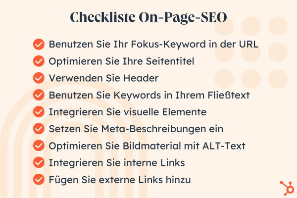 On-Page-SEO-Checkliste