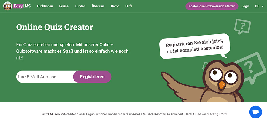 Quiz erstellen mit EasyLMS