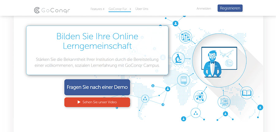 Quiz erstellen mit GoConqr Campus