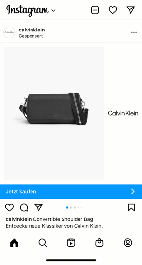Social-Media-Werbung Beispiel Instagram