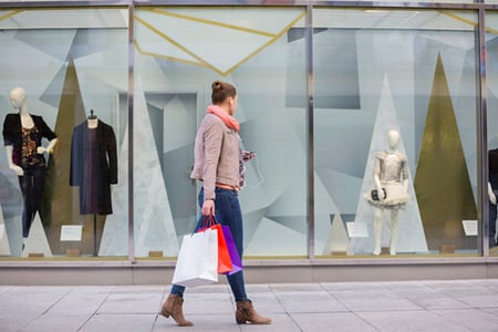 Schaufenster als Beispiel für Visual Merchandising