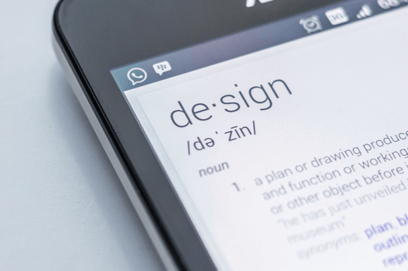 design übersicht wörterbuch