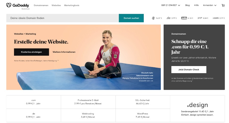 Website Builder GoDaddy