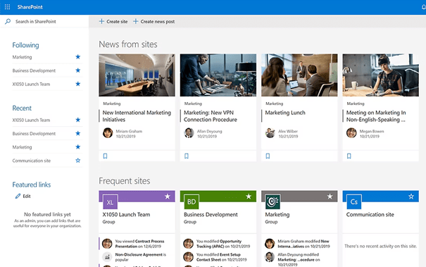 Wissensmanagement-Tools SharePoint