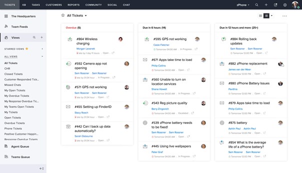 Wissensmanagement-Tools Zoho Desk
