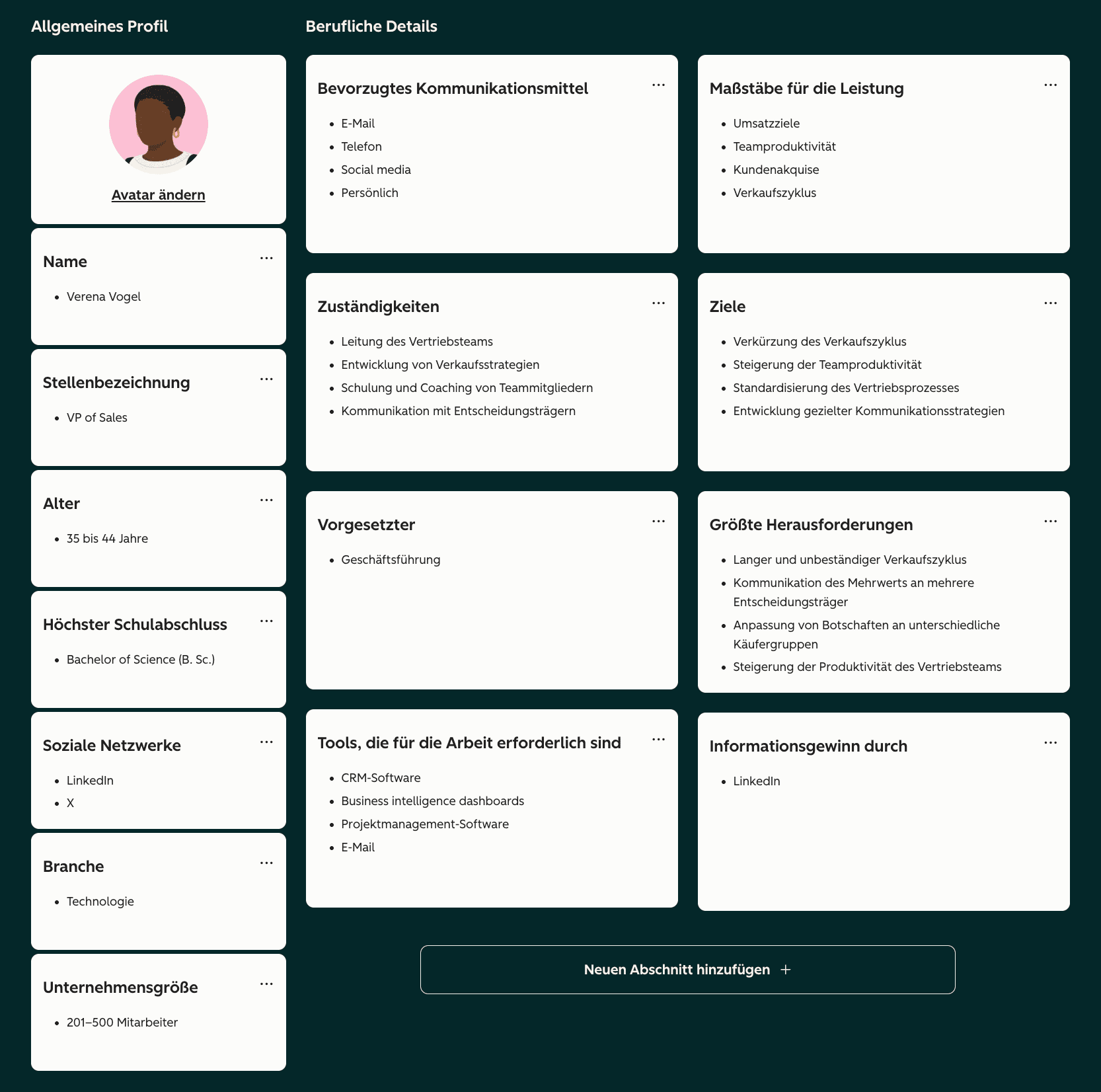Ideal Customer Profile B2B: Vorlage