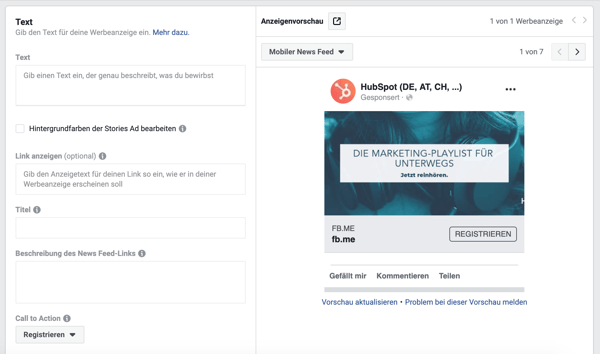 HubSpot-Facebook-Anzeigen-07-Anzeigenvorschau