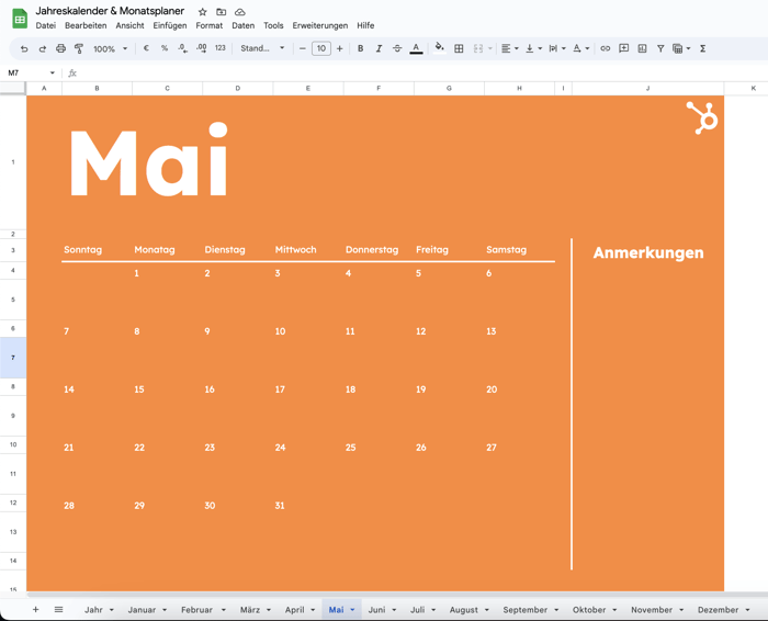 excel-monatsplaner-screenshot