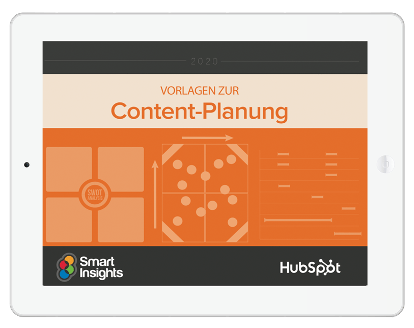 HubSpot - Vorlagen zur Content-Planung