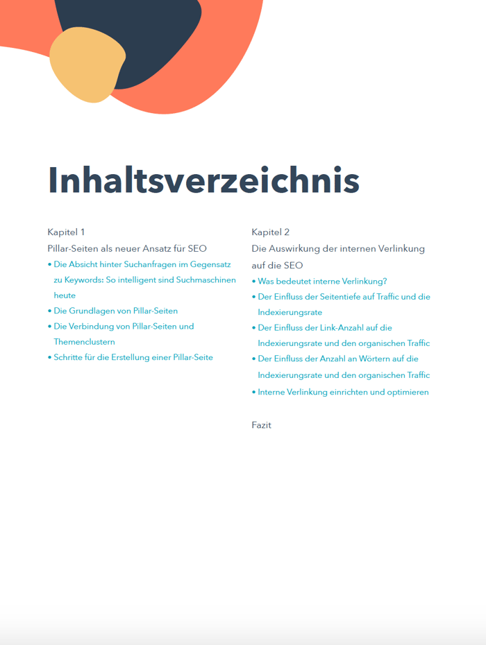 Inhaltsverzeichnis