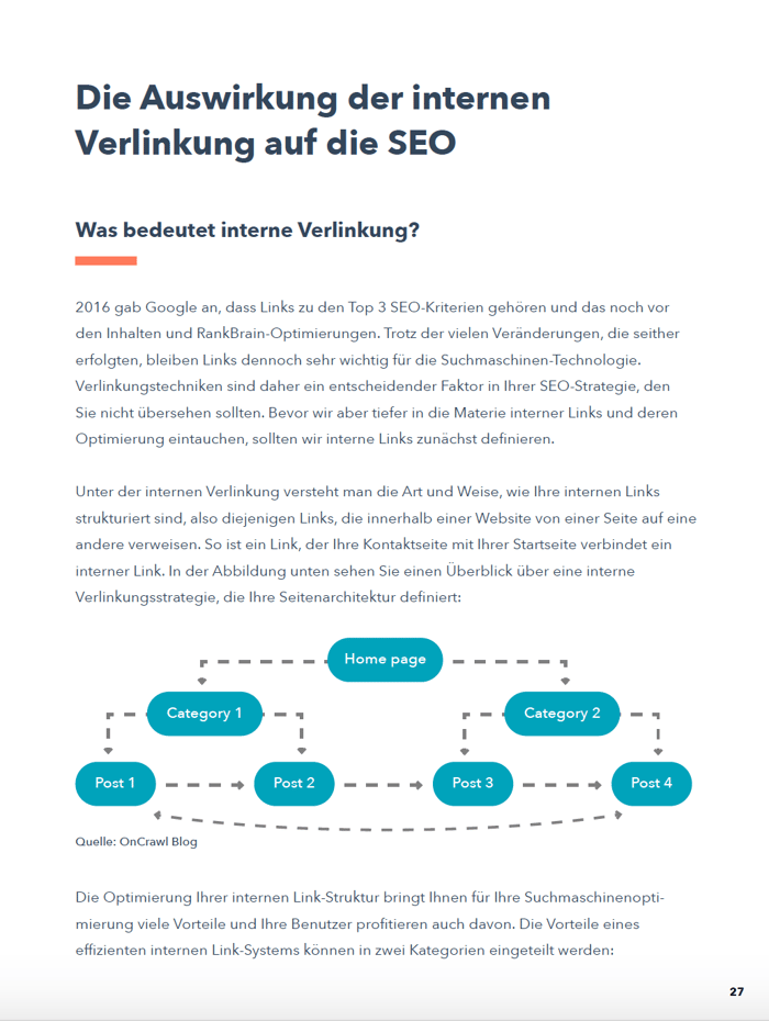 Interne Verlinkungen