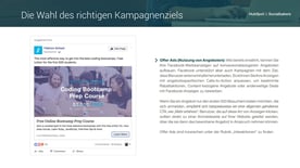 Die optimale Strategie für Facebook-Werbeanzeigen – Vorschaubild 2