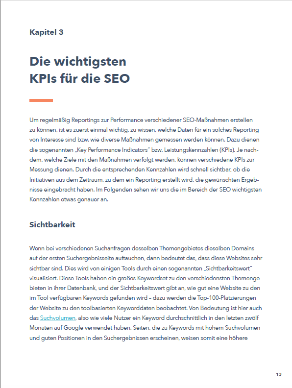 SEO-Reporting Ebook Vorschau 4