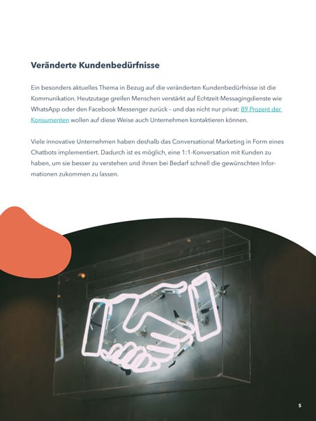 Kundenbedürfnisse