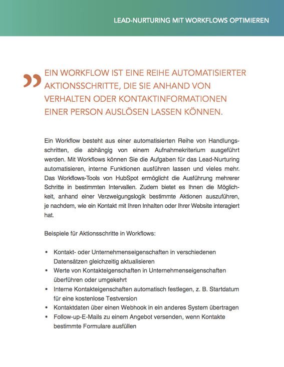 HubSpot – Eine Einführung in das Lead-Nurturing – Vorschaubild 2