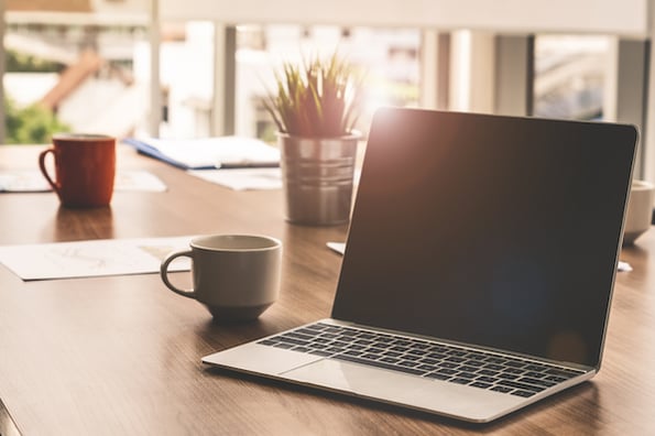laptop showing the best wireframe tools for your website