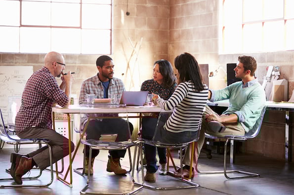Neuromarketing meeting image.