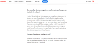 adobe blog example of google e-e-a-t