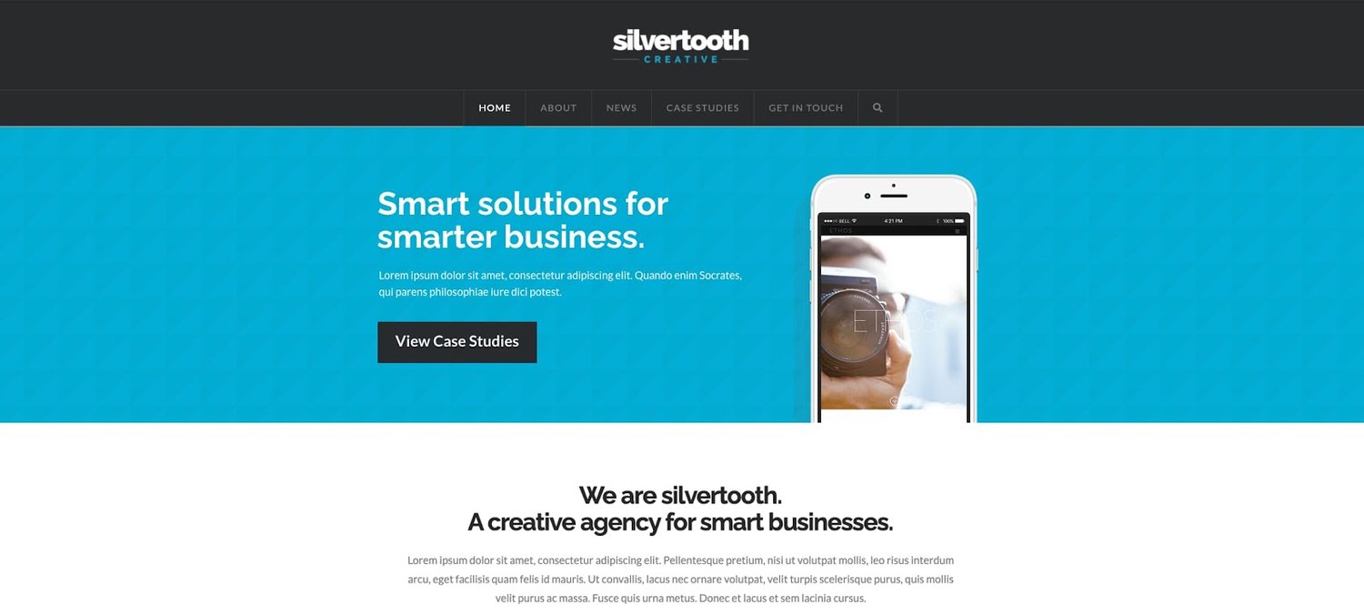 demo for the digital downloads wordpress theme X