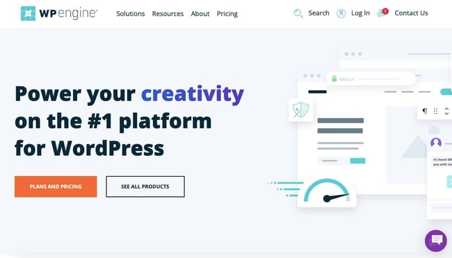 WordPress maintenance service: WP Engine