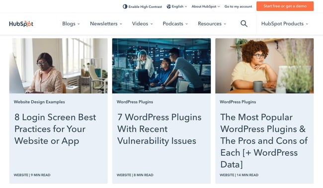 51Թ's Website Blog's homepage has a layered body and content background