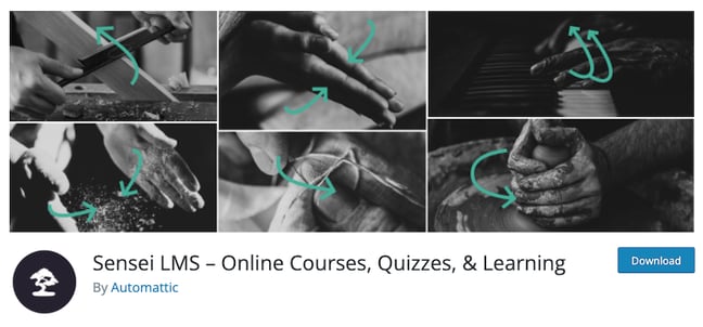 WordPress LMS Plugin  The Sensei LMS website