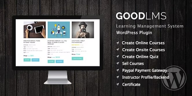 WordPress LMS Plugin  The GoodLMS website