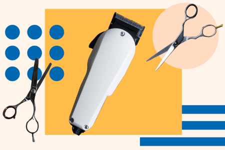  images of clippers and scissors on a barber show website