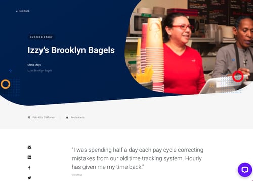 customer success example 