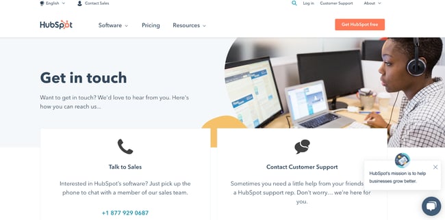 ̽ѡ website contact us page that is optimized for conversions using CTAs