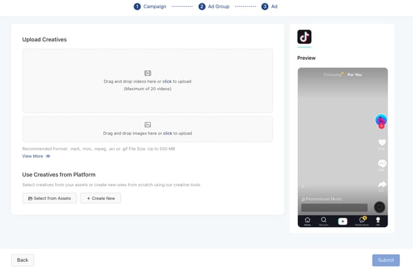 como configurar sua conta de anúncios no tiktok passo 7