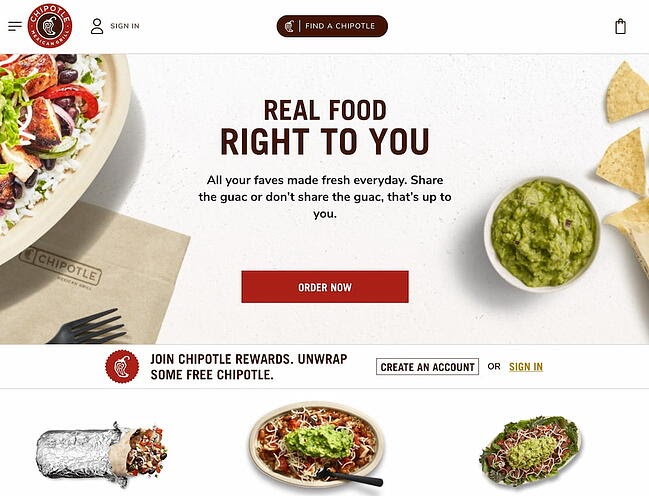 Experiencia Omnicanal: Chipotle