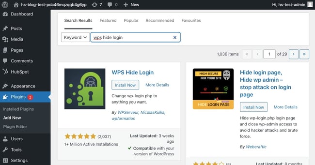 WPS Hide Login