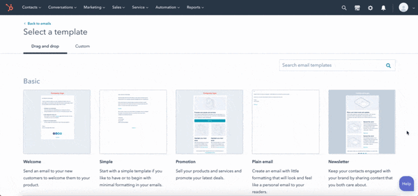 Bulk email service, design template example from ̽ѡ