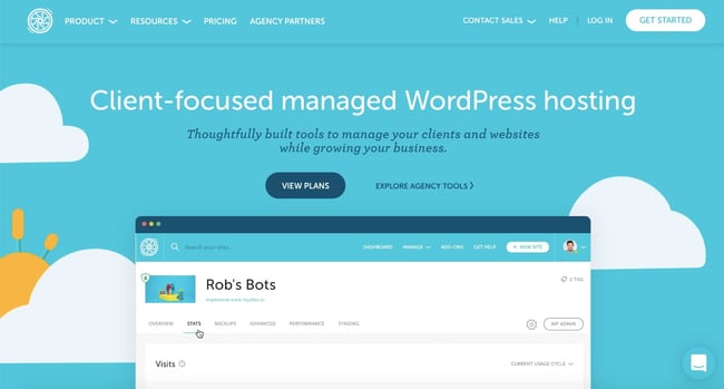 GoDaddy alternatives: Flywheel