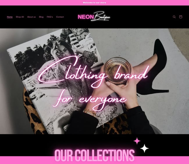 Shopify website themes