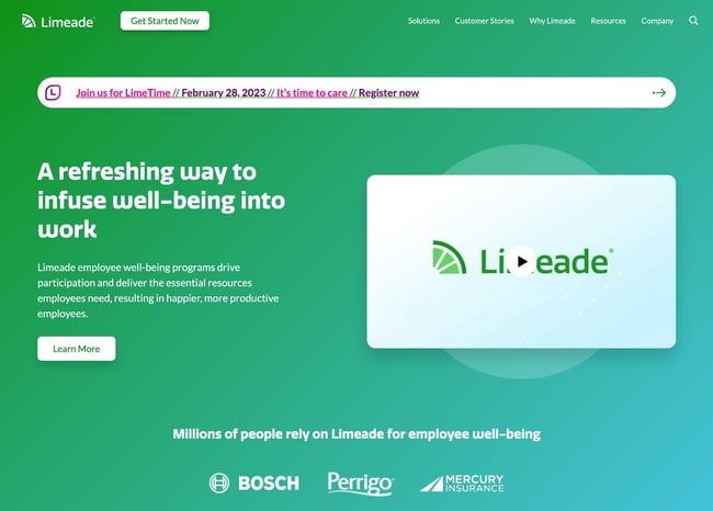 website color themes, limeade