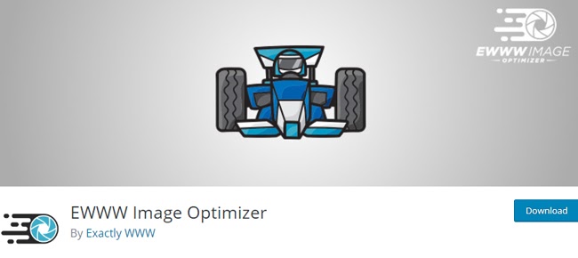 download page for the wordpress image optimization plugin EWWW Image Optimizer