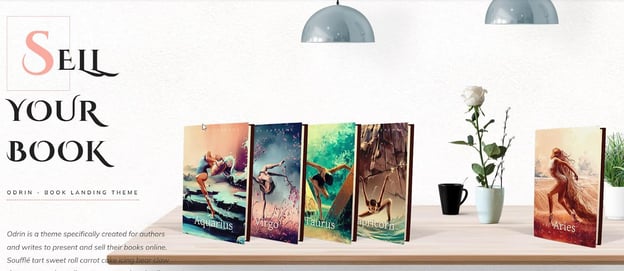 author WordPress themes - Odrin