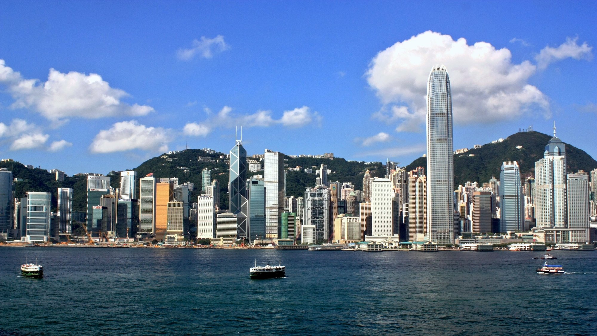 Hong Kong Island Skyline