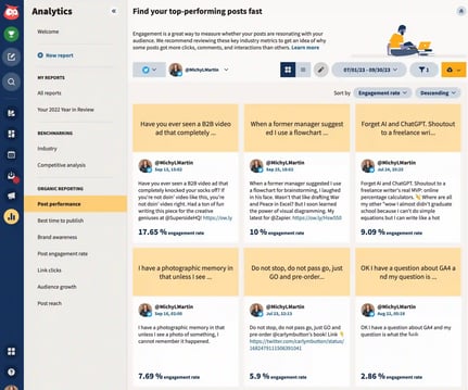 Hootsuite et X
