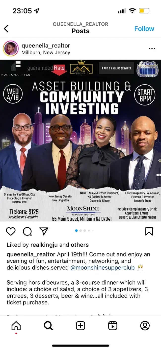 Host educational events in your community to get real estate leads