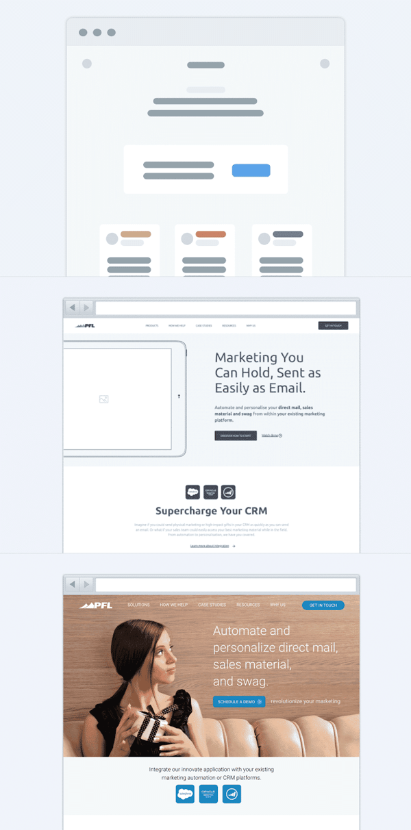 A prototype can be as simple or complex as is required for testing