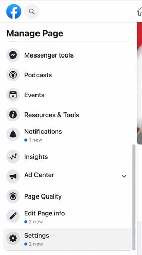 how to turn off reviews on facebook step #2: click the settings menu for your page