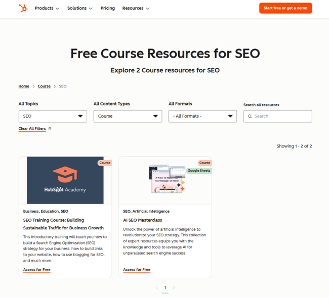 How to become an SEO expert, HubSpot Academys SEO courses for building foundational SEO skills.