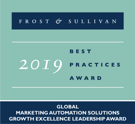 HubSpot Frost and Sullivan 2019 Best Practices Award